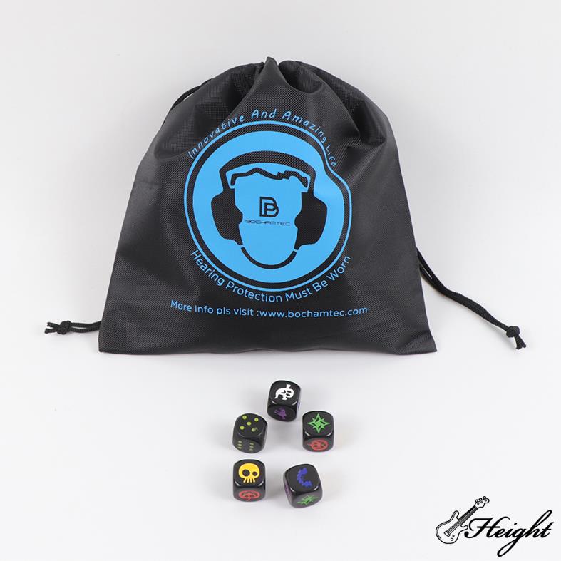 HTDB05 big black dice bag 