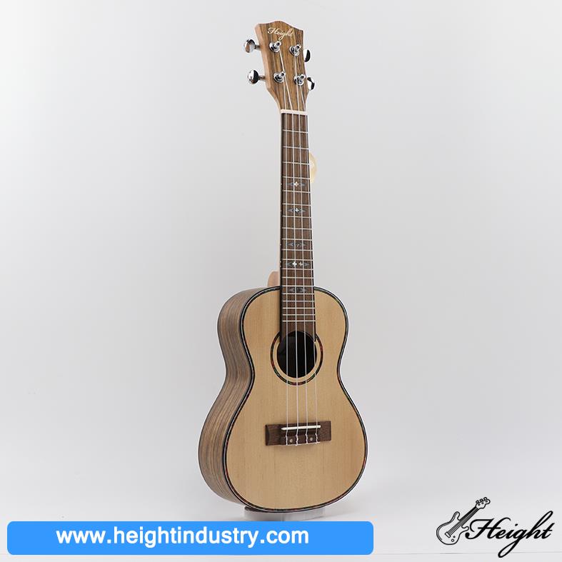 HC08 spruce walnut ukulele 2
