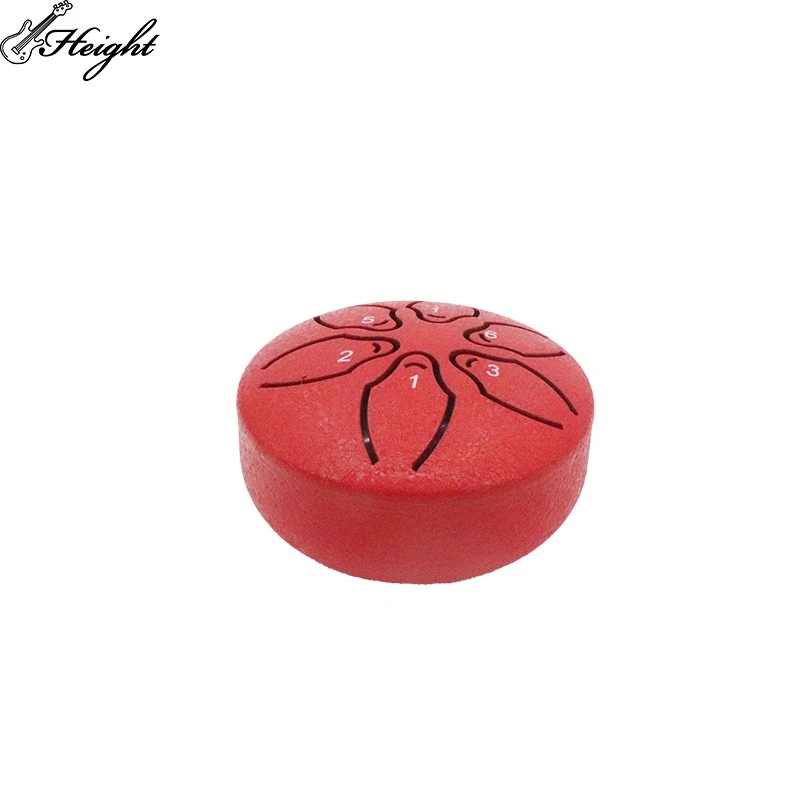 Mini Steel Tongue Drum 3 Inch 6 Tones Major A Tuning best