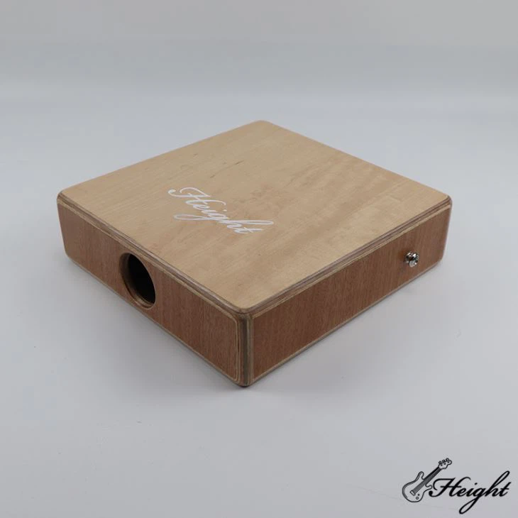 Легко возьмите Maple Wood Путешествия Cajon барабан