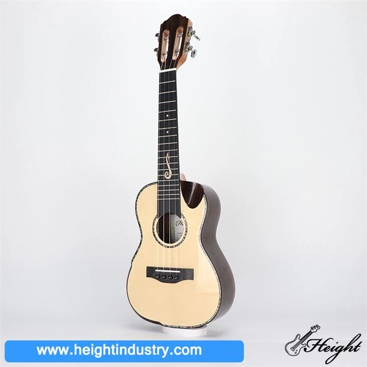 Hot Sale Solid Spruce Wooden Ukulele