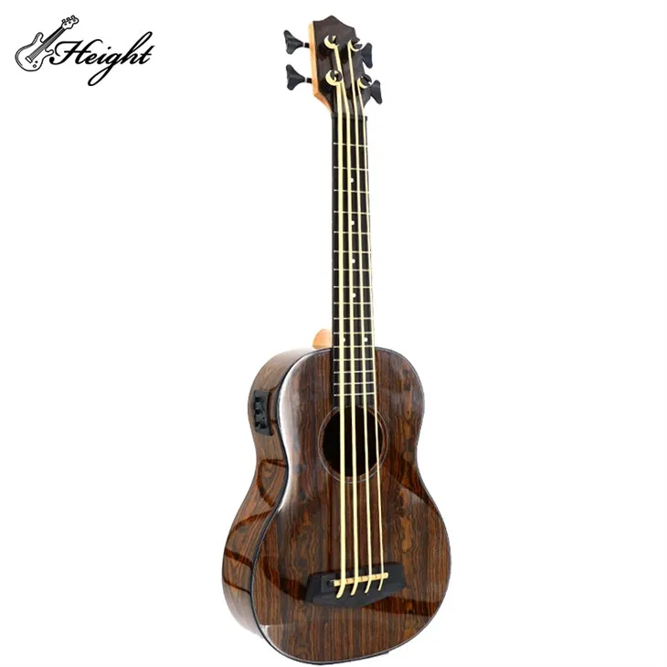 UBBF04 Ukulele Mahogany U Bass Black Tuners